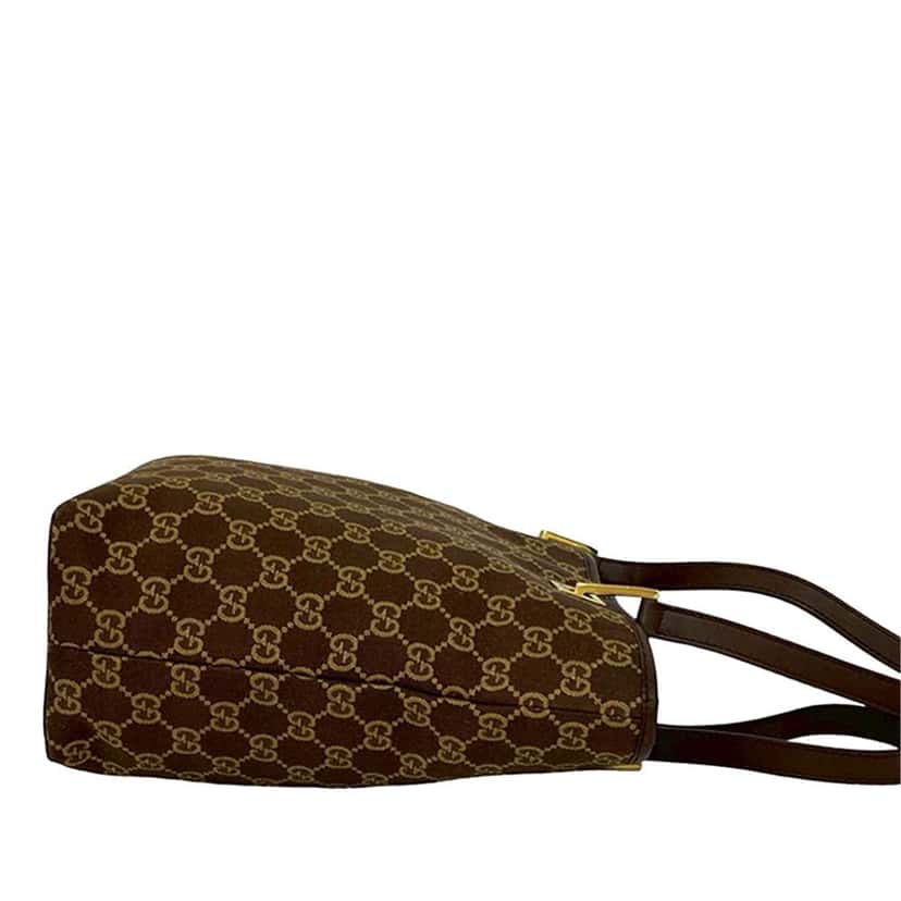 Gucci GG Canvas Tote Brown Canvas Good condition - Box View
