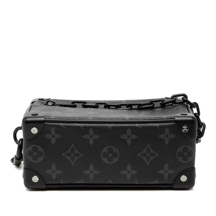 Louis Vuitton Monogram Eclipse Mini Soft Trunk Black Good condition - Inside View