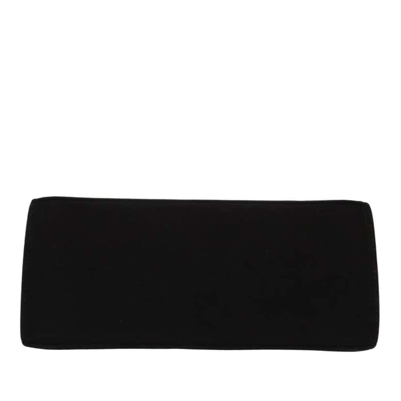 Salvatore Ferragamo Small Suede Gancini Iconic Top Handle Bag Black Leather Good condition - Inside View