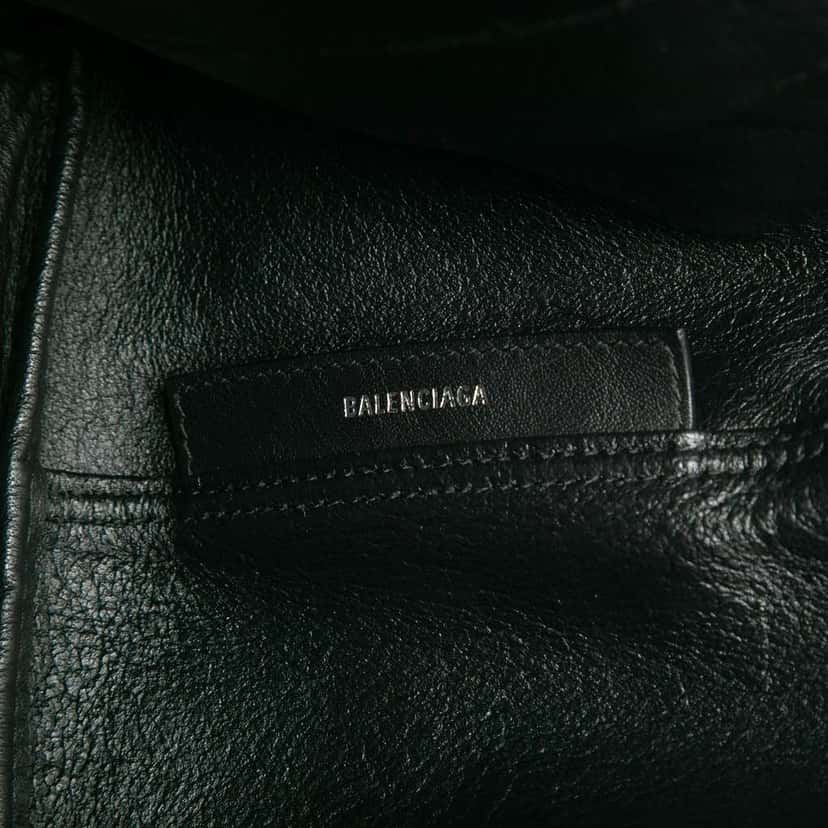 Balenciaga Leather Navy Cabas S Tote Black Leather Good condition - Box View