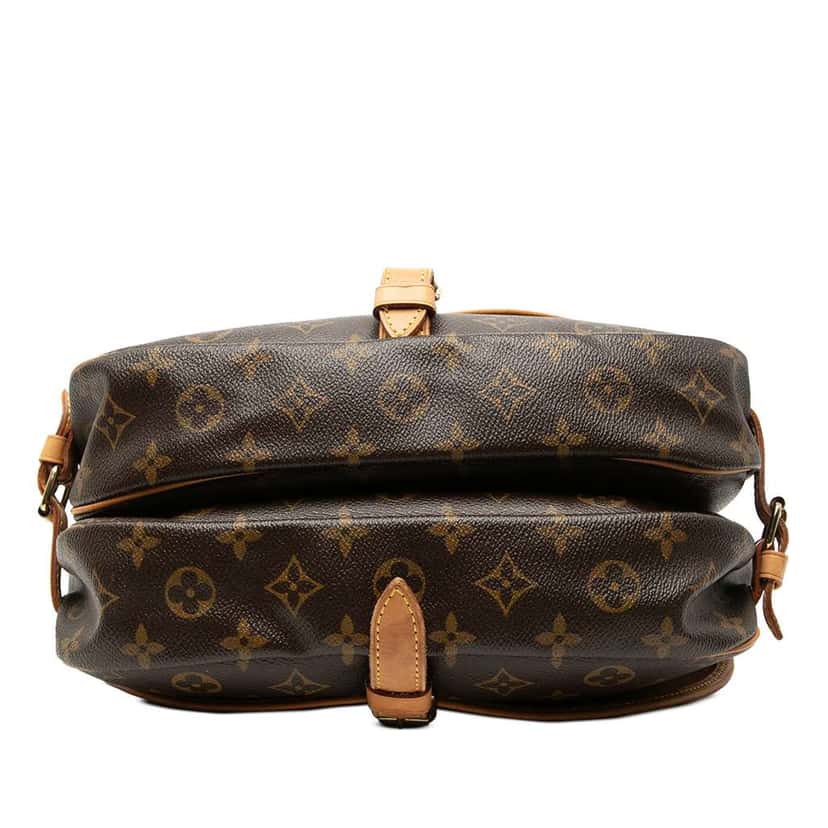 Louis Vuitton Monogram Saumur 30 Brown Fair condition - Inside View
