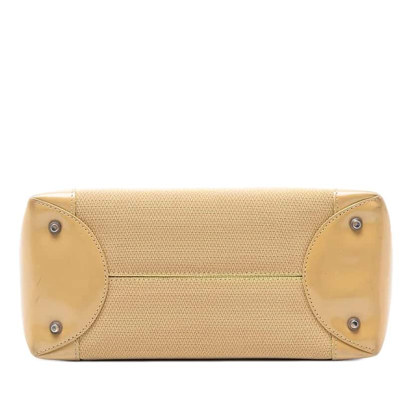 Dior Medium Canvas Lady Dior Beige Good condition - Inside View