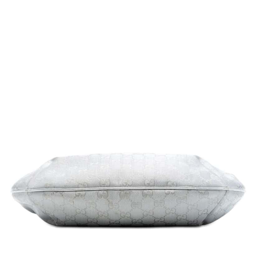 Gucci GG Imprime Web Crossbody Silver Canvas Good condition - Inside View