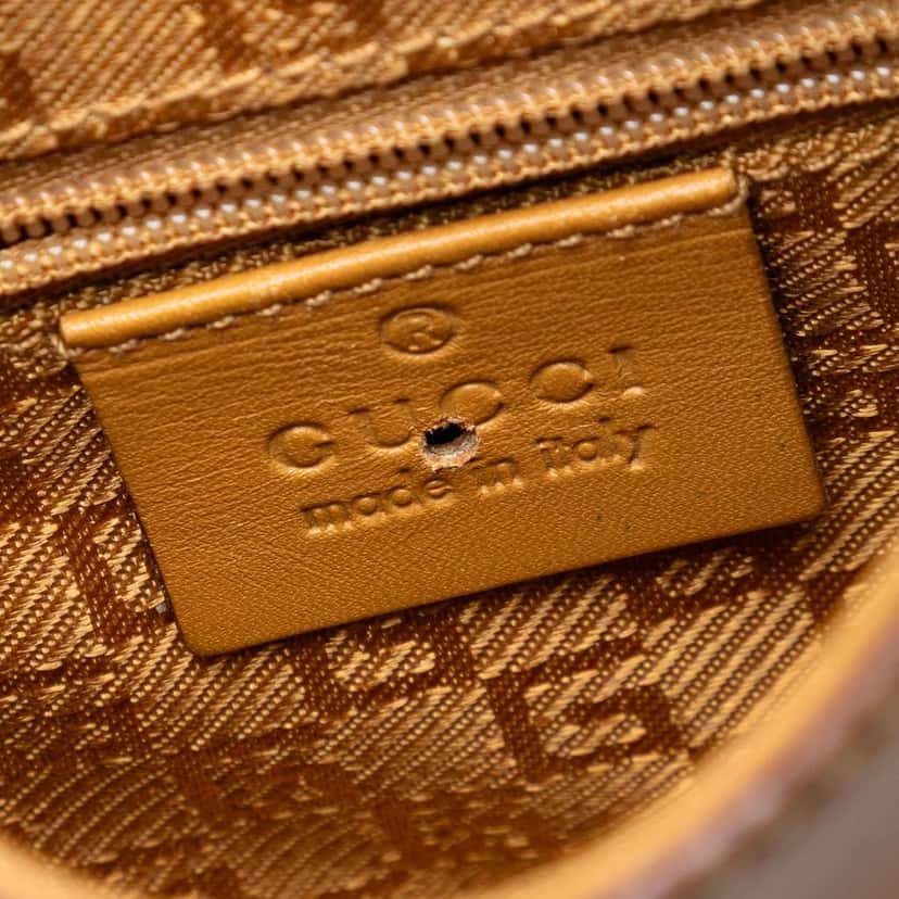 Gucci Suede Jackie Crossbody Purple Leather Good condition - Box View