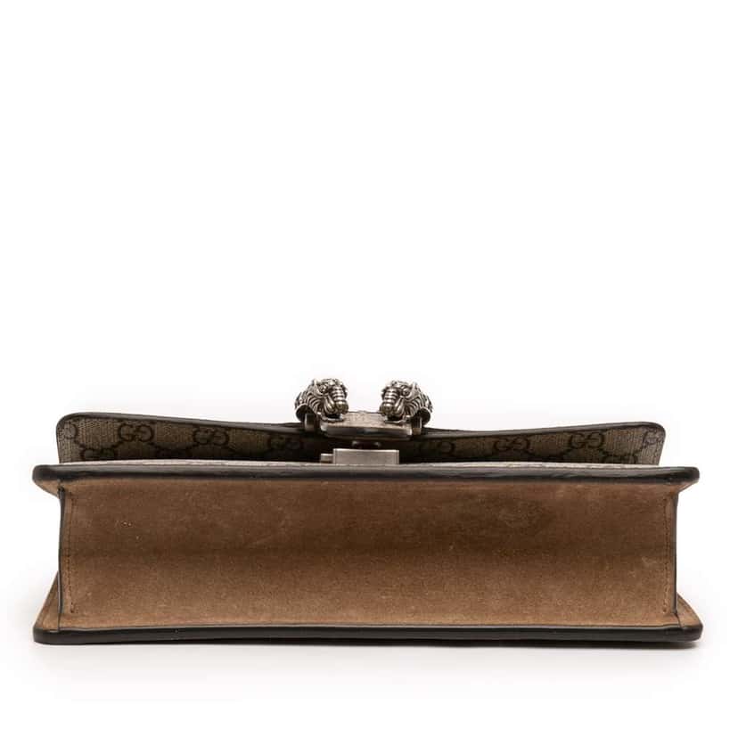 Gucci Medium GG Supreme Dionysus Crossbody Beige Canvas Good condition - Inside View