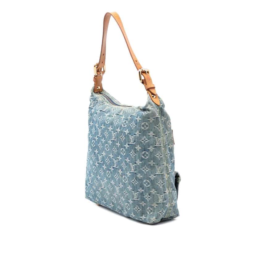 Louis Vuitton Monogram Denim Baggy GM Blue Denim Very good condition - Back View