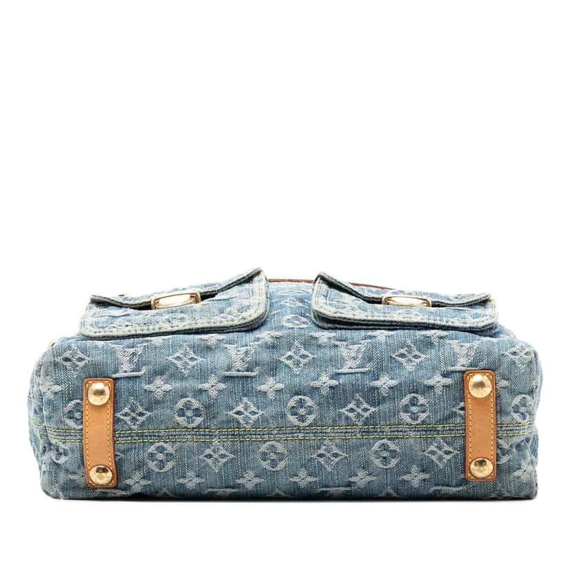 Louis Vuitton Monogram Denim Baggy GM Blue Denim Very good condition - Inside View