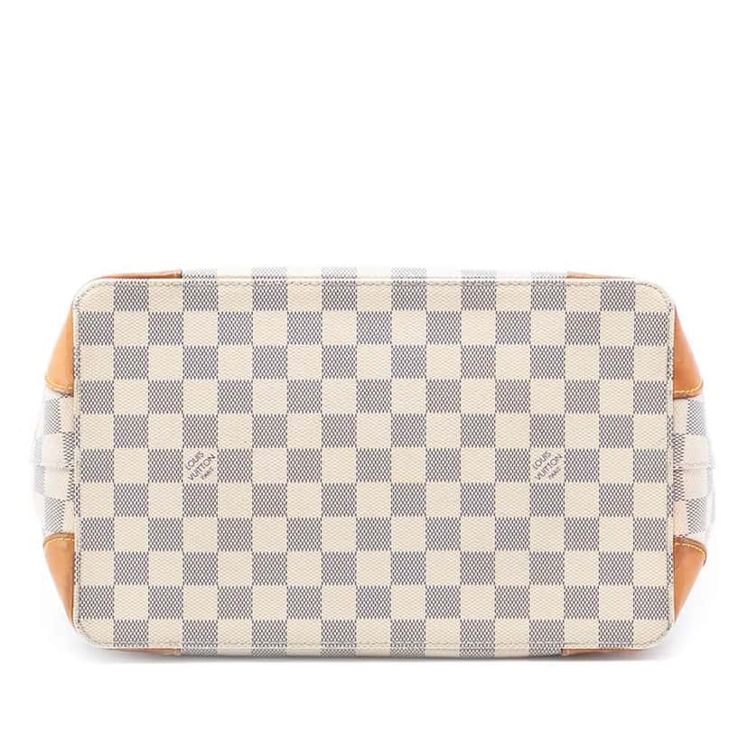 Louis Vuitton Damier Azur Hampstead PM White Very good condition - Inside View