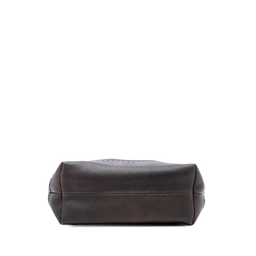 Gucci Leather Laidback Crafty Tote Brown Leather Very good condition - Inside View