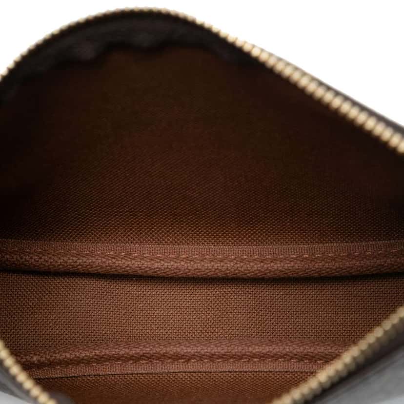 Louis Vuitton Monogram Mini Pochette Accessoires Brown Good condition - Model View