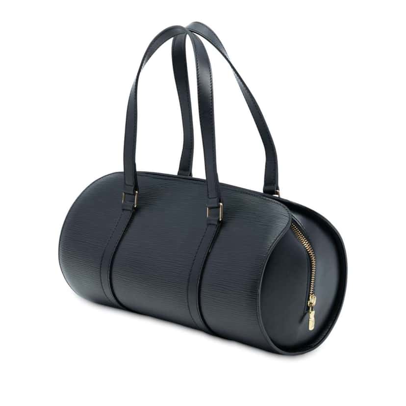 Louis Vuitton Epi Soufflot Black Leather Good condition - Back View