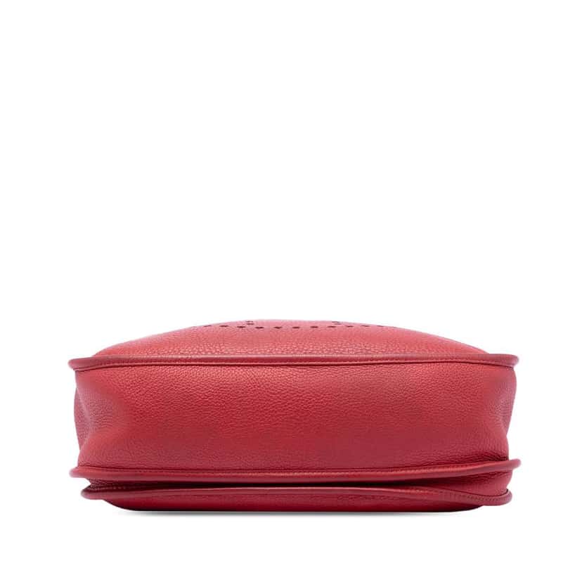 Hermès Clemence Evelyne III 33 Red Leather Very good condition - Inside View
