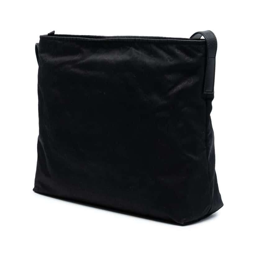 Gucci GG Nylon Crossbody Black Very good condition - Back View
