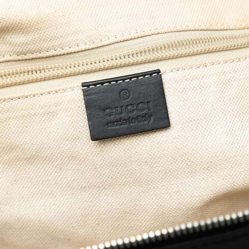 Gucci GG Nylon Crossbody Black Very good condition - Box View