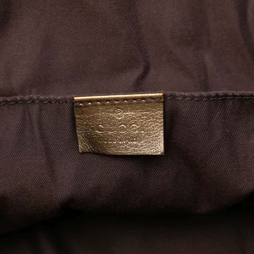 Gucci GG Canvas Web Tote Beige Very good condition - Box View