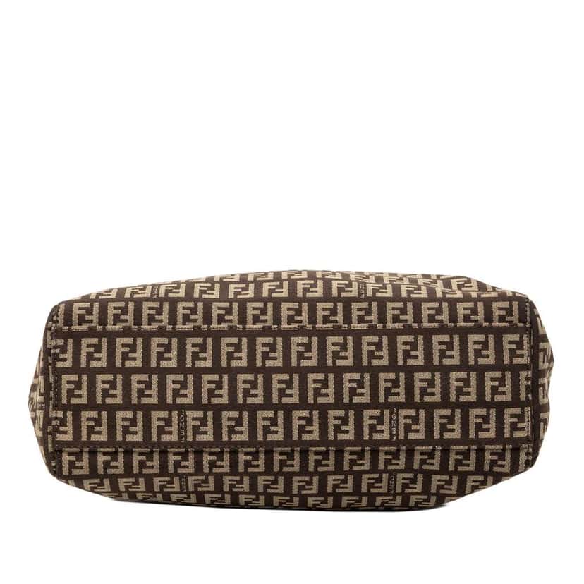 Fendi Zucchino Canvas Tote Brown Canvas Very good condition - Inside View