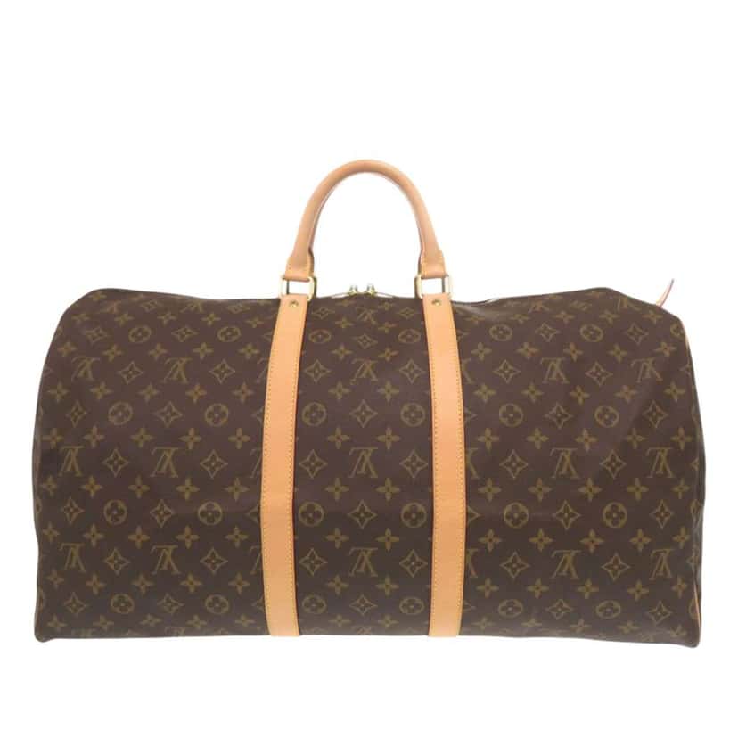 Louis Vuitton Monogram Keepall 55 Brown Very good condition - Back View