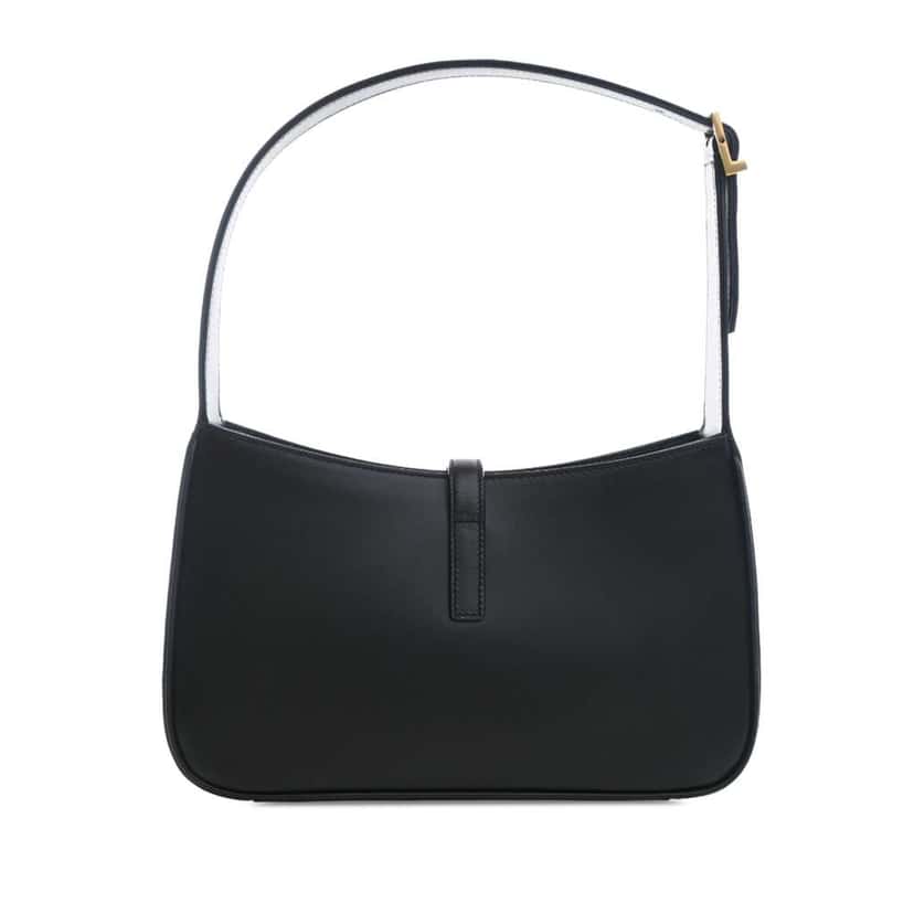Saint Laurent Smooth Calfskin Le 5 a 7 Black Leather Very good condition - Back View