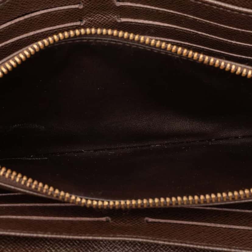 Louis Vuitton Damier Ebene Sistina Portefeuille Wallet Brown Very good condition - Model View
