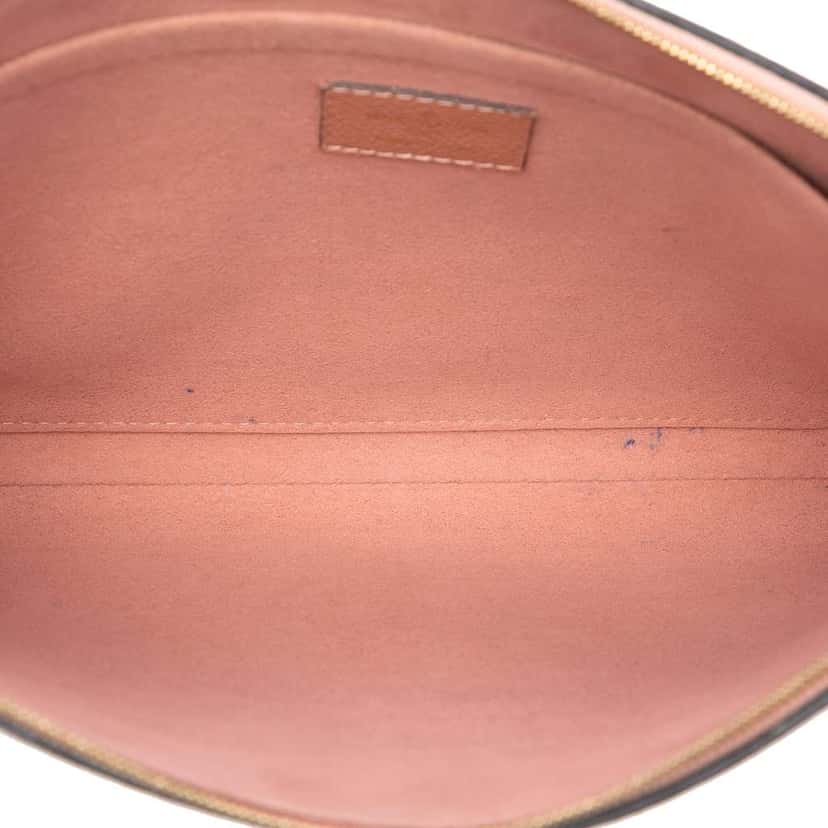Louis Vuitton Monogram Daily Pouch Brown Very good condition - Model View