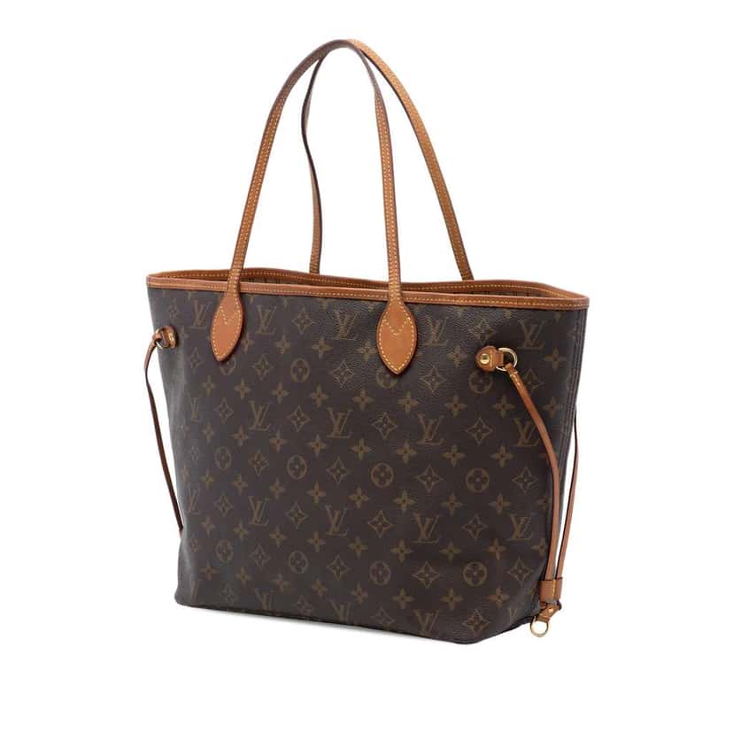Louis Vuitton Monogram Neverfull MM Brown Very good condition - Back View