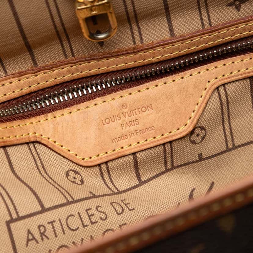 Louis Vuitton Monogram Neverfull MM Brown Very good condition - Box View