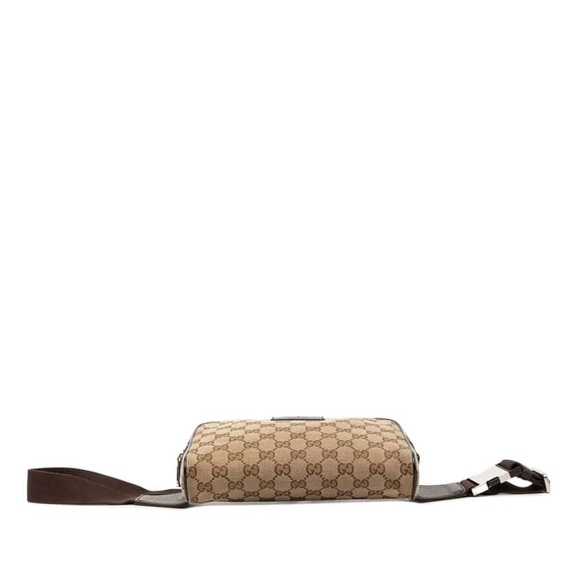 Gucci GG Canvas Belt Bag Beige Canvas Very good condition - Inside View