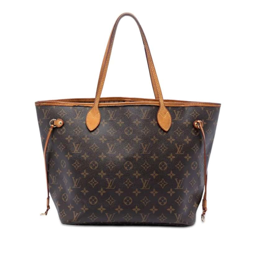 Louis Vuitton Monogram Neverfull MM Brown Very good condition - Front View