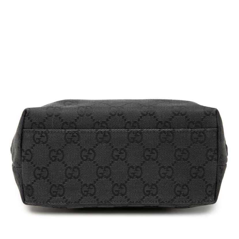 Gucci GG Canvas Handbag Black Canvas Very good condition - Inside View