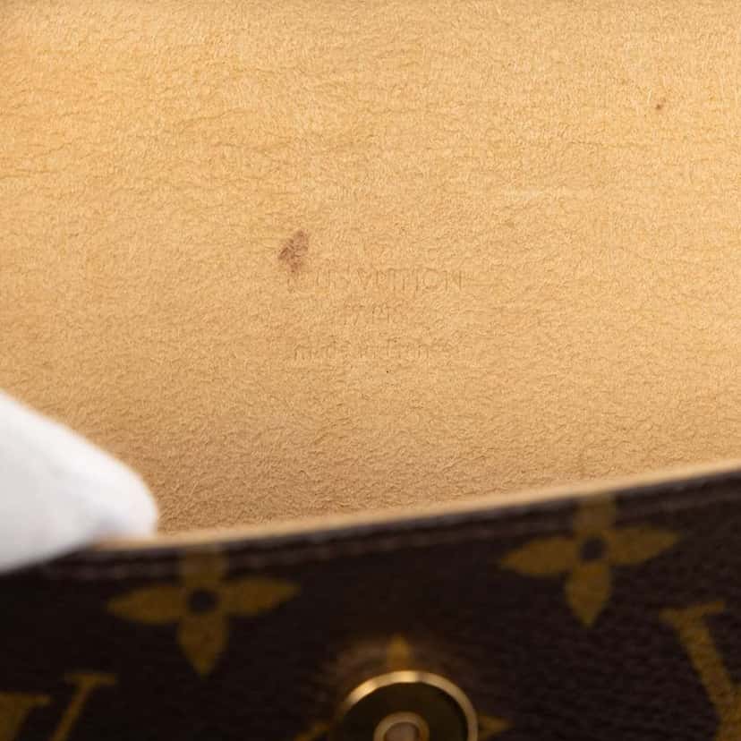 Louis Vuitton Monogram Pochette Florentine Brown Very good condition - Box View