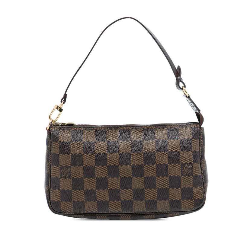 Louis Vuitton Damier Ebene Pochette Accessoires Brown Very good condition - Front View