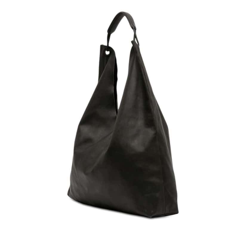 The Row Leather Bindle Three Hobo Black Leather Very good condition - Back View
