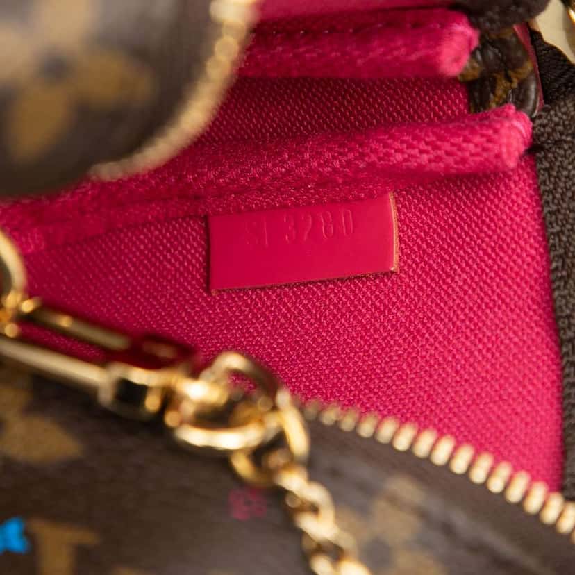 Louis Vuitton Monogram Vivienne Christmas Roller Coaster Mini Pochette Accessoires Brown Very good condition - Box View