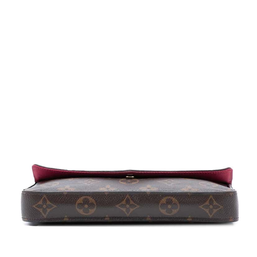 Louis Vuitton Monogram Pochette Felicie Brown Very good condition - Inside View