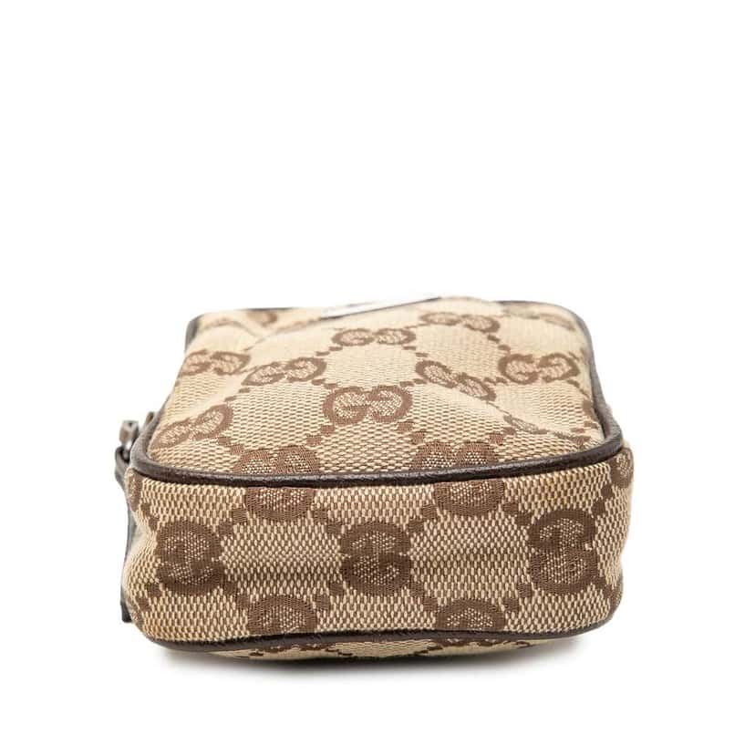 Gucci GG Canvas Cigarette Pouch Beige Canvas Very good condition - Inside View