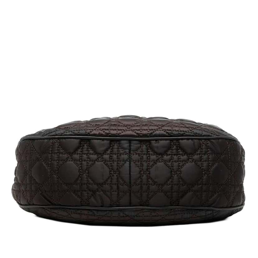 Dior Nylon Cannage Lovely Handbag Brown Good condition - Inside View