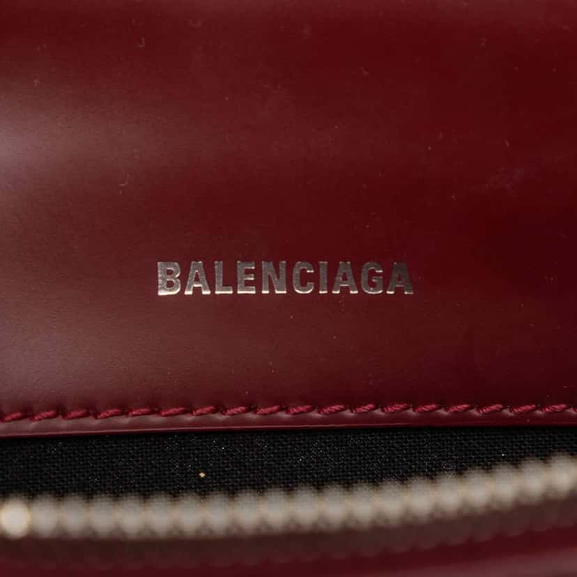 Balenciaga Canvas Logo Crossbody Brown Canvas Good condition - Box View