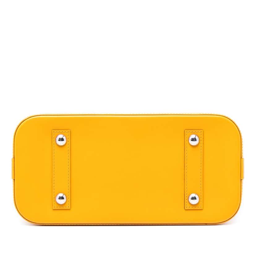 Louis Vuitton Epi Alma PM Yellow Leather Good condition - Inside View