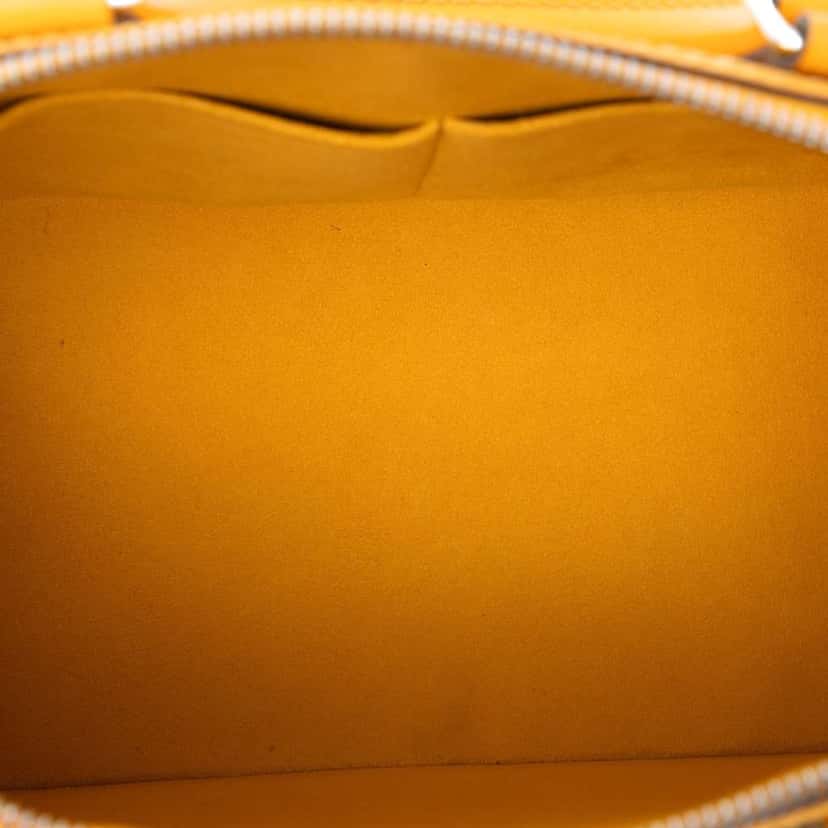 Louis Vuitton Epi Alma PM Yellow Leather Good condition - Model View