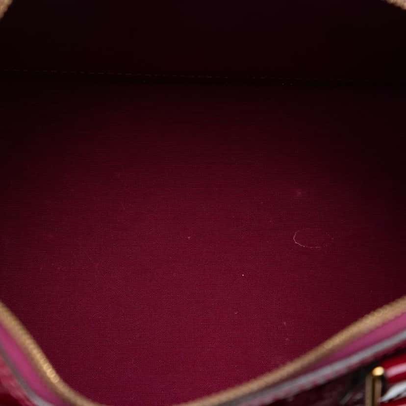 Louis Vuitton Monogram Vernis Alma PM Red Leather Good condition - Model View