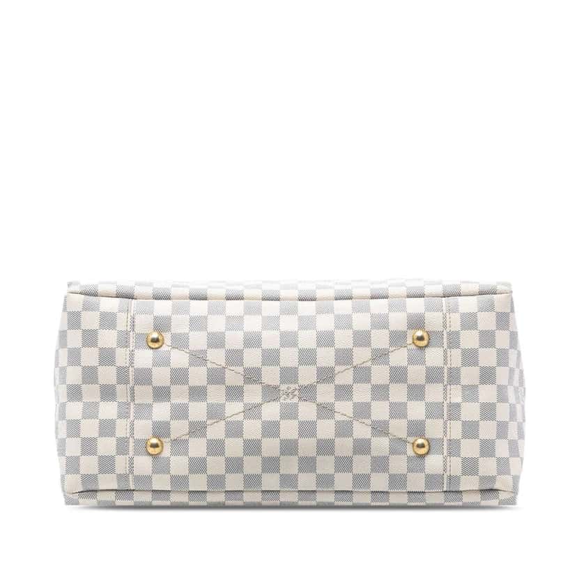 Louis Vuitton Damier Azur Artsy MM White Good condition - Inside View