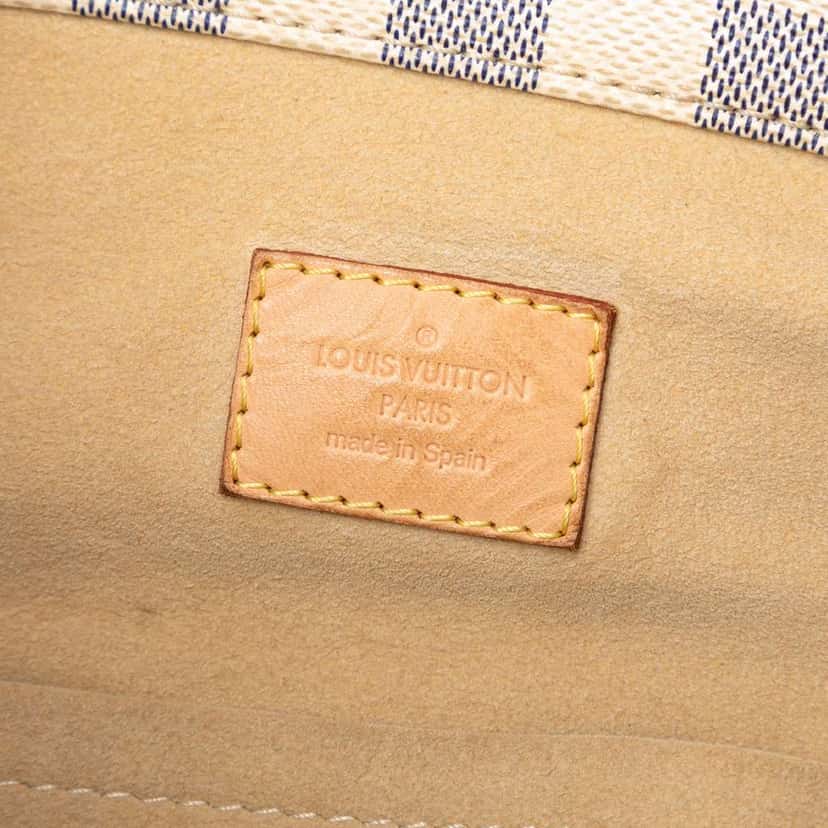 Louis Vuitton Damier Azur Artsy MM White Good condition - Box View