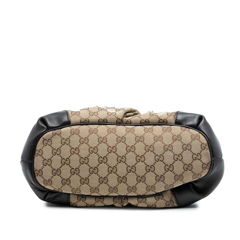 Gucci GG Canvas Sukey Satchel Beige Good condition - Inside View