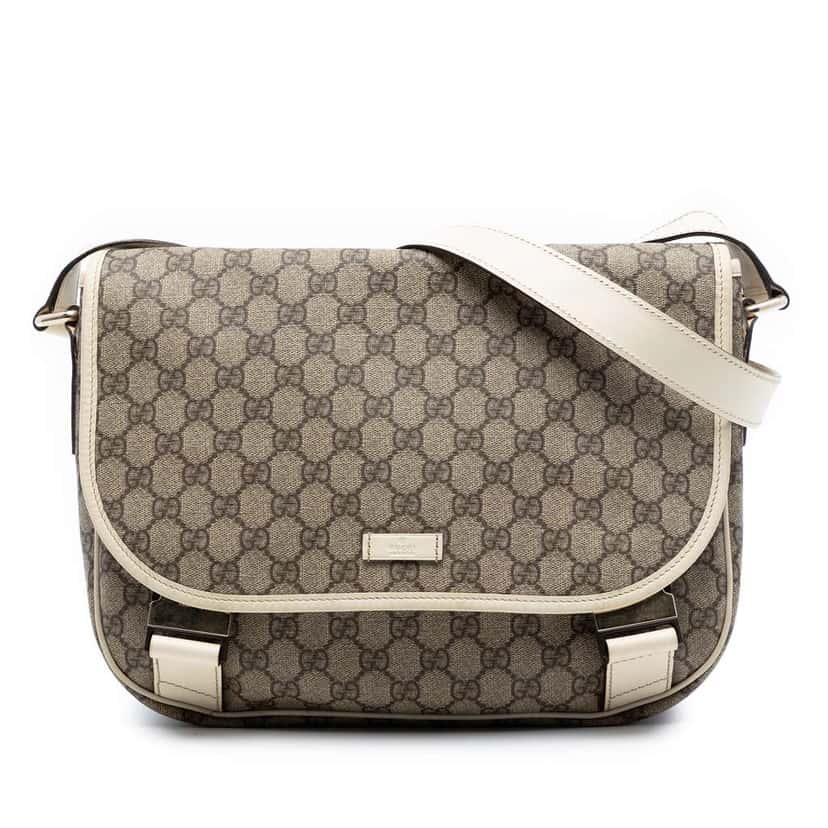 Gucci GG Supreme Crossbody Beige Good condition - Front View