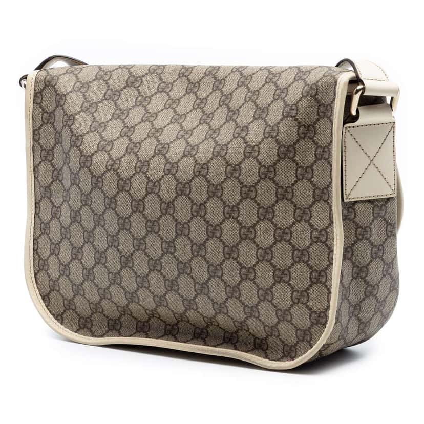 Gucci GG Supreme Crossbody Beige Good condition - Back View