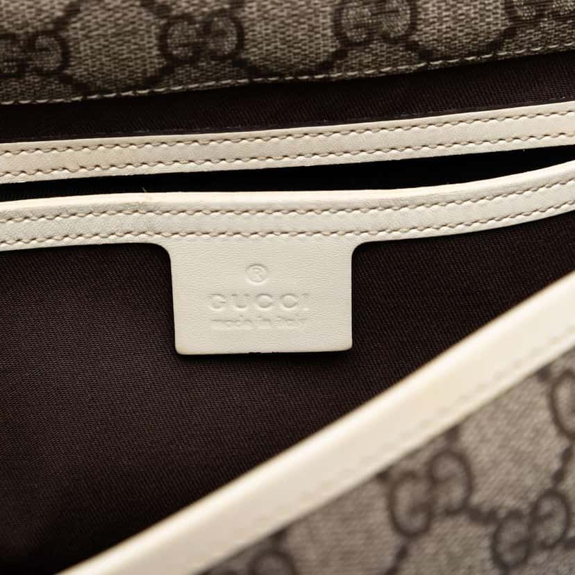 Gucci GG Supreme Crossbody Beige Good condition - Box View