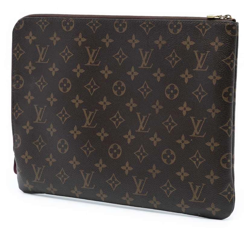 Louis Vuitton Monogram Etui Voyage MM Brown Very good condition - Back View