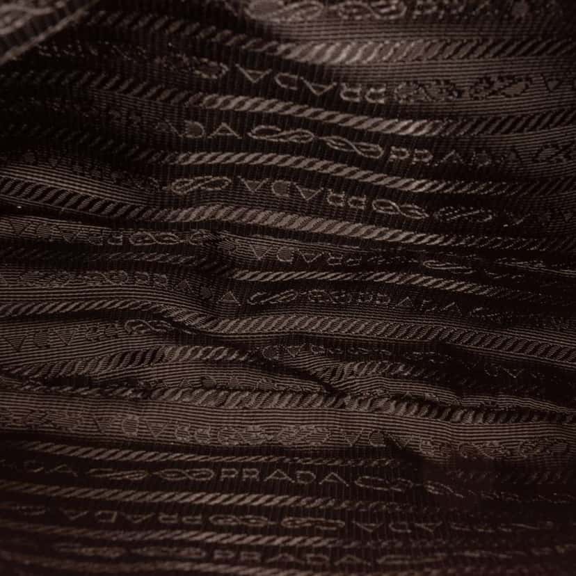 Prada Mini Terry Re Edition 2000 Shoulder Bag Pink Cotton Good condition - Model View