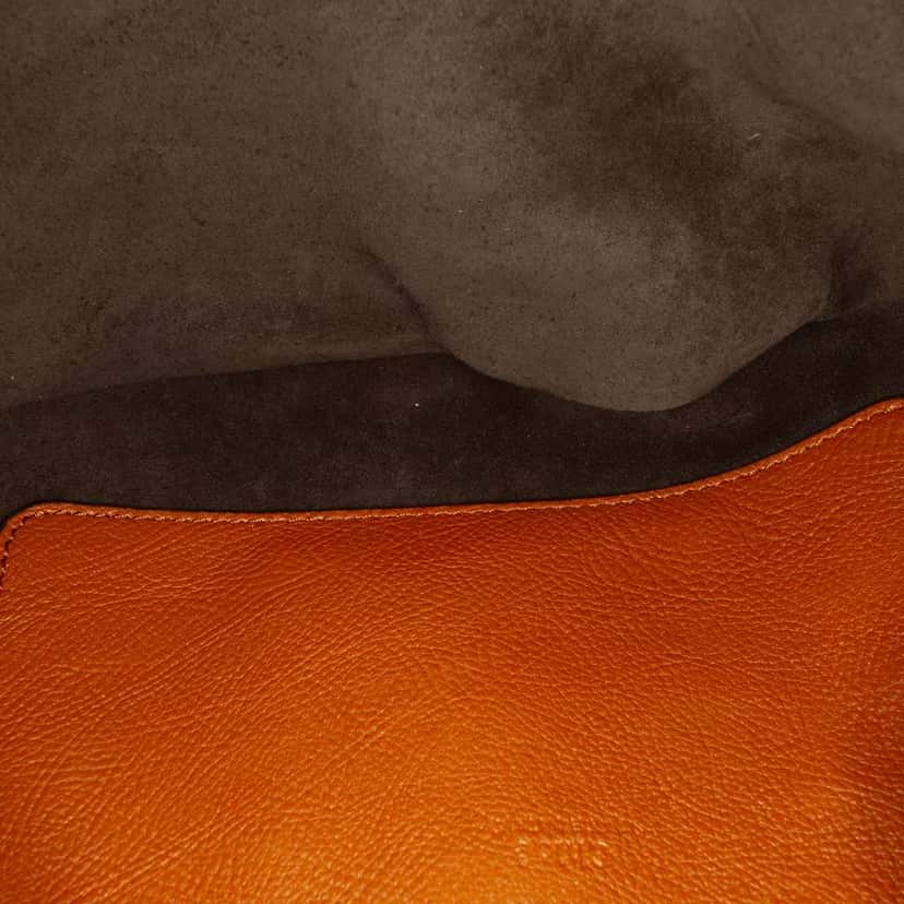 Chloé Small Leather Bracelet Hobo Brown Leather Good condition - Model View