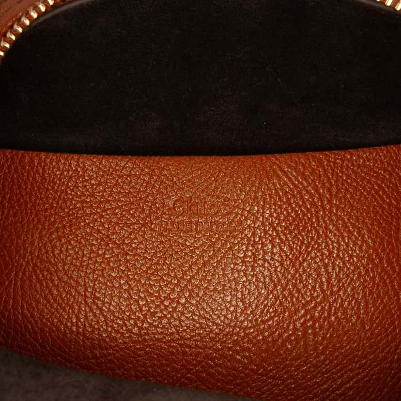Chloé Small Leather Bracelet Hobo Brown Leather Good condition - Box View